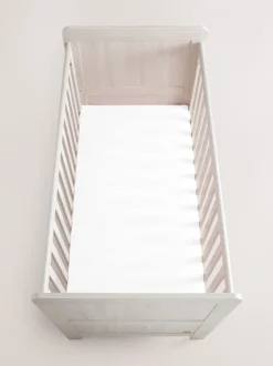2 100% katoenen jersey hoeslakens voor baby's
