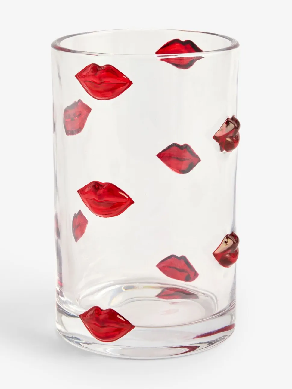 3 Dimensional Lips Glass Vase
