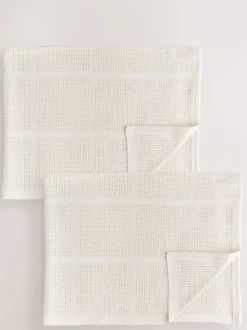 2 Pack 100% Cotton Baby Cellular Blanket