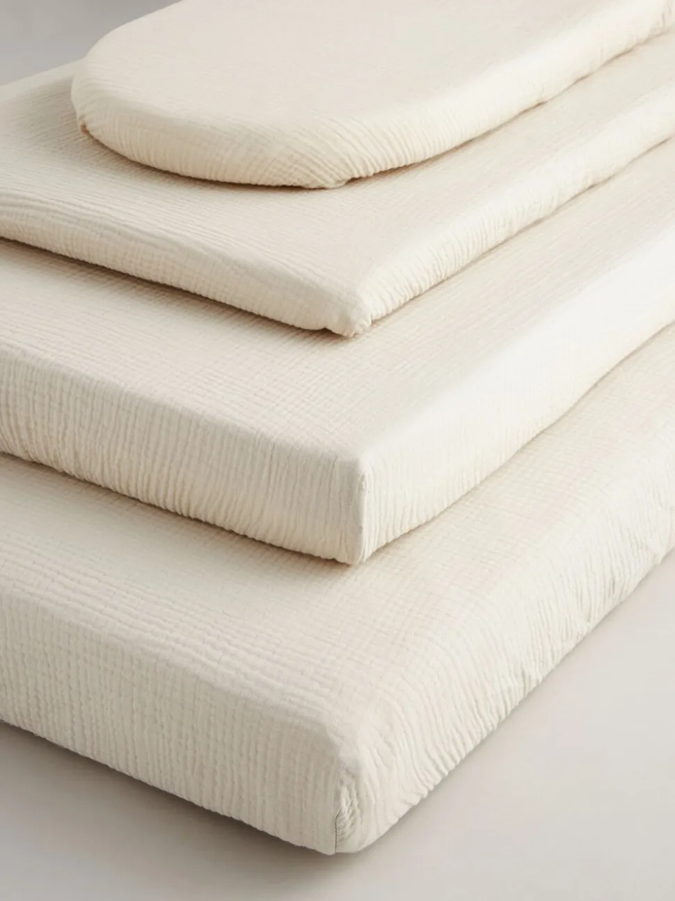 2 Pakket baby mousseline hoeslakens