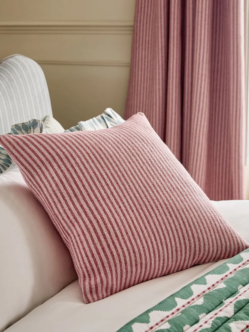 50 x 50cm Woven Stripe Cushion