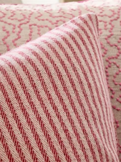 50 x 50cm Woven Stripe Cushion