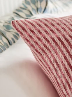 50 x 50cm Woven Stripe Cushion