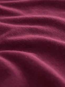Aardse tinten - Set van 7 katoenen T-shirts met ronde hals voor alle dagen