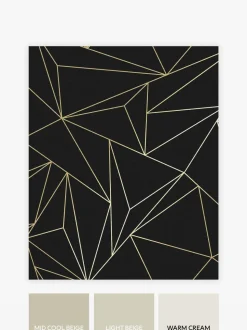 Abstract Geo 10m behang
