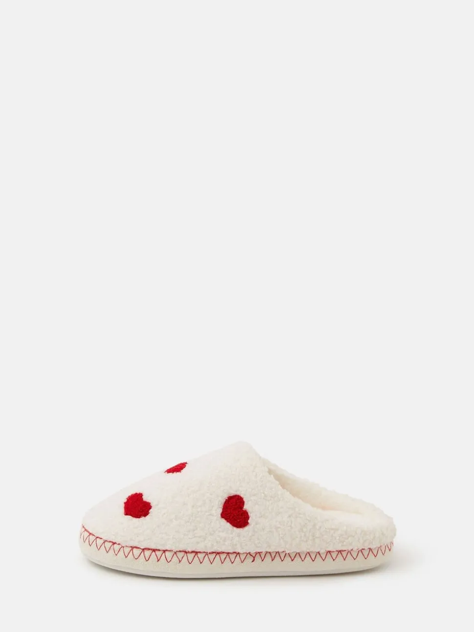 Accessorize Heart Teddy Mule Slippers