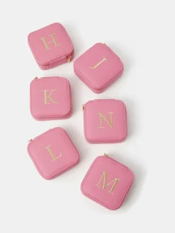 Accessorize Mini Square Initial Jewellery Box