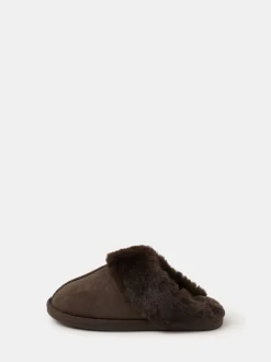 Accessorize Suedette Mule Slippers