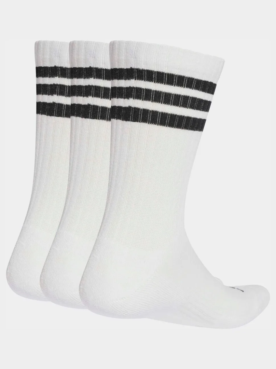 adidas 3 -Stripe Essentials Crew Socks 3 Pack