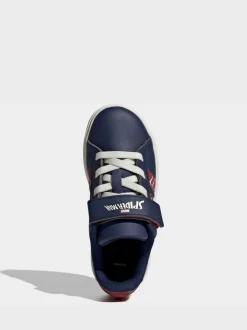 adidas Marvel Spiderman Grand Court Kids Trainers