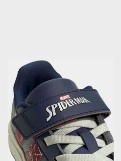 adidas Marvel Spiderman Grand Court Kids Trainers