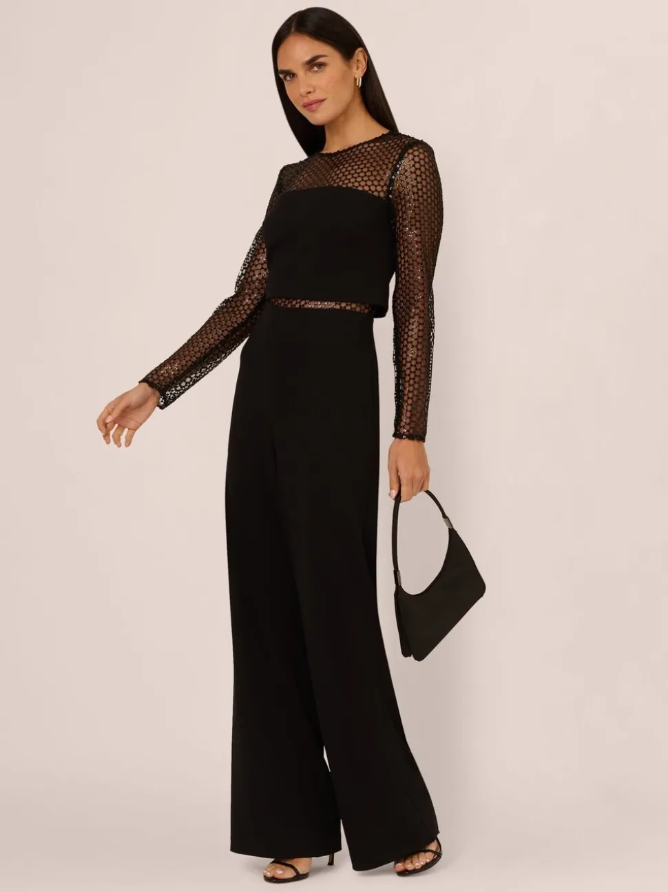 Adrianna Papell Knit Crepe Jumpsuit