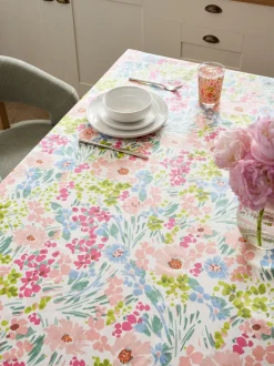 Afneembaar tafelkleed met lisseprint