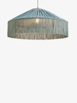 Allegra Velvet Fringed Easy Fit Ceiling Light Shade