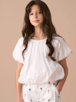 Angel & Rocket Bubble Hem Top met bubbels
