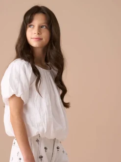 Angel & Rocket Bubble Hem Top met bubbels