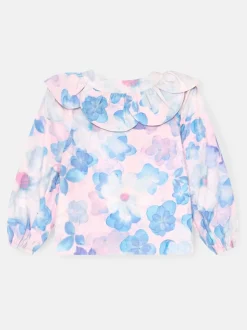 Angel & Rocket Celia Petal Collar Blouse