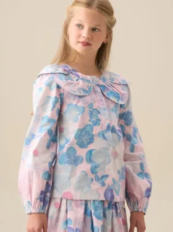 Angel & Rocket Celia Petal Collar Blouse