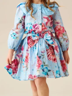 Angel & Rocket Darcy Print Bow Waist Skirt