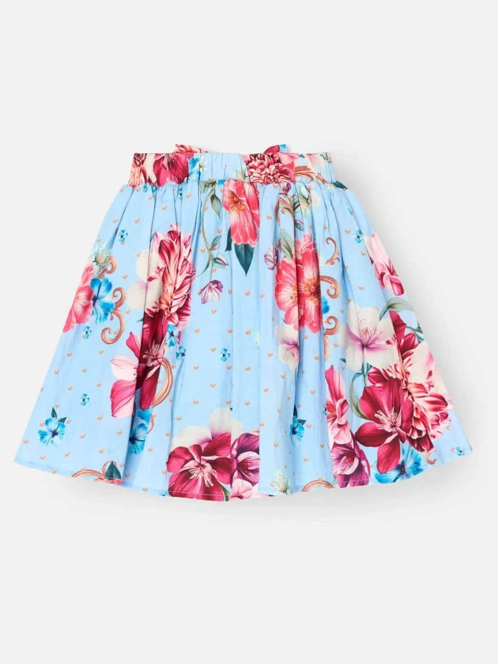 Angel & Rocket Darcy Print Bow Waist Skirt