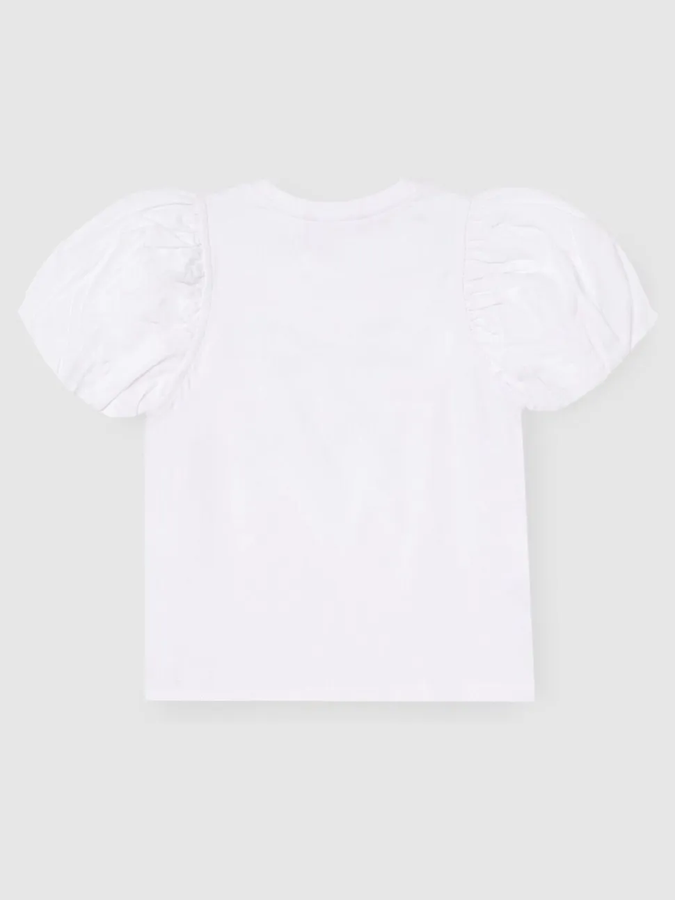 Angel & Rocket Elodie Sequin Bow Puff Sleeve Blouse