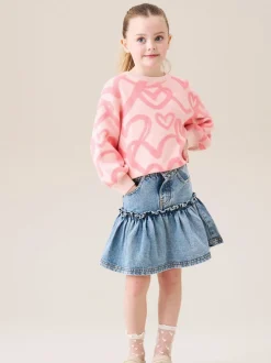 Angel & Rocket Harlow Heart Jumper