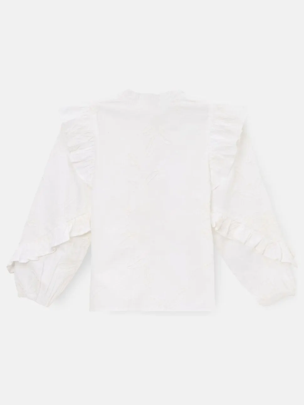 Angel & Rocket Lacey Embroidered Frill Sleeve Blouse