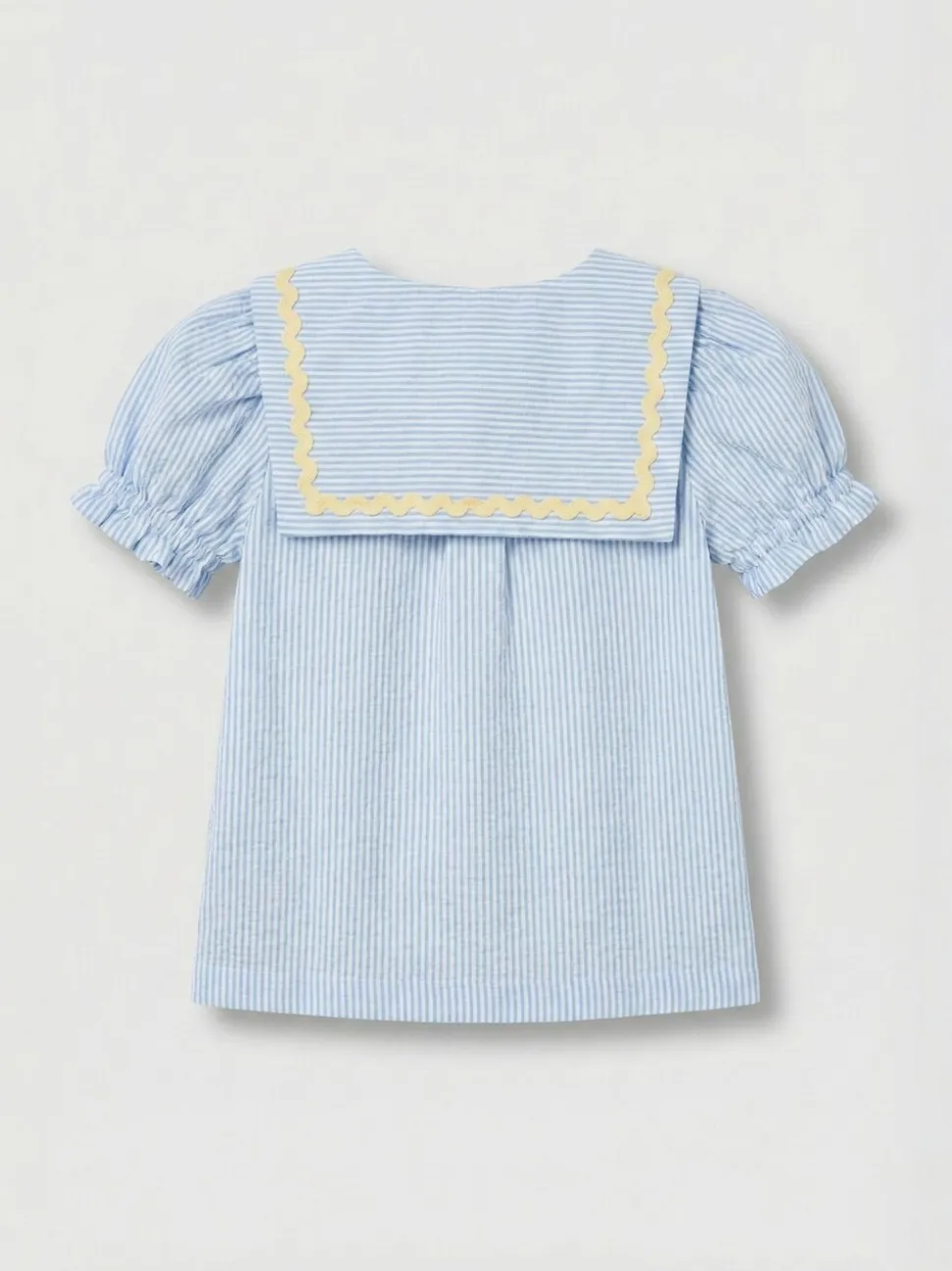 Angel & Rocket Margo Ric Rac Collar Stripe Blouse