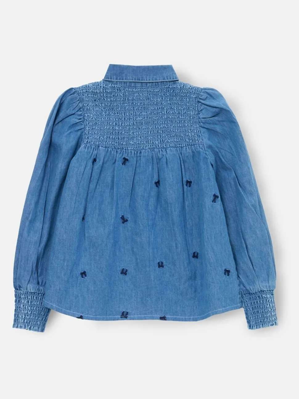 Angel & Rocket Myla Embroidered Denim Shirt