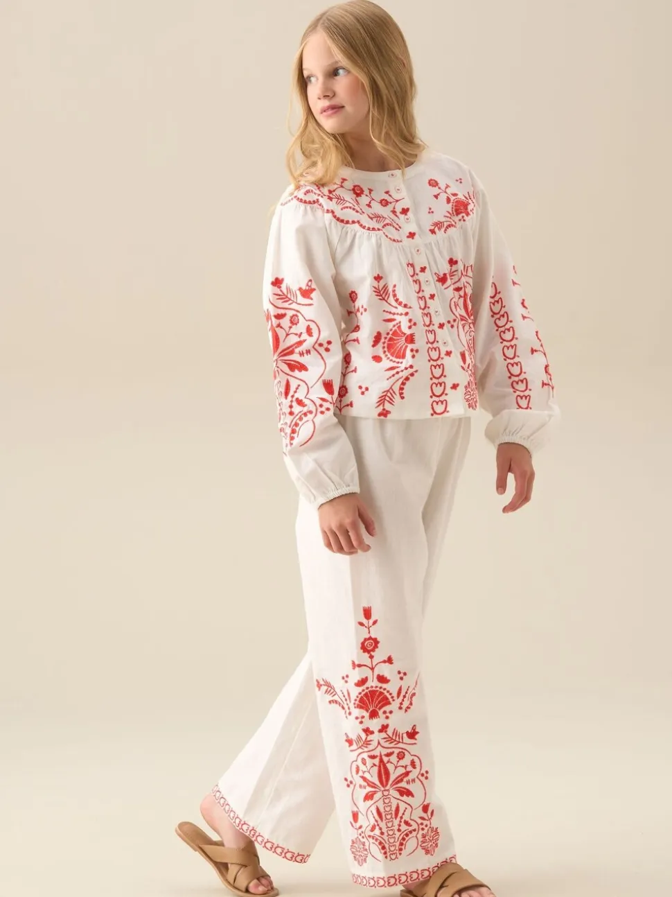 Angel & Rocket Pippa Embroidered Blouse