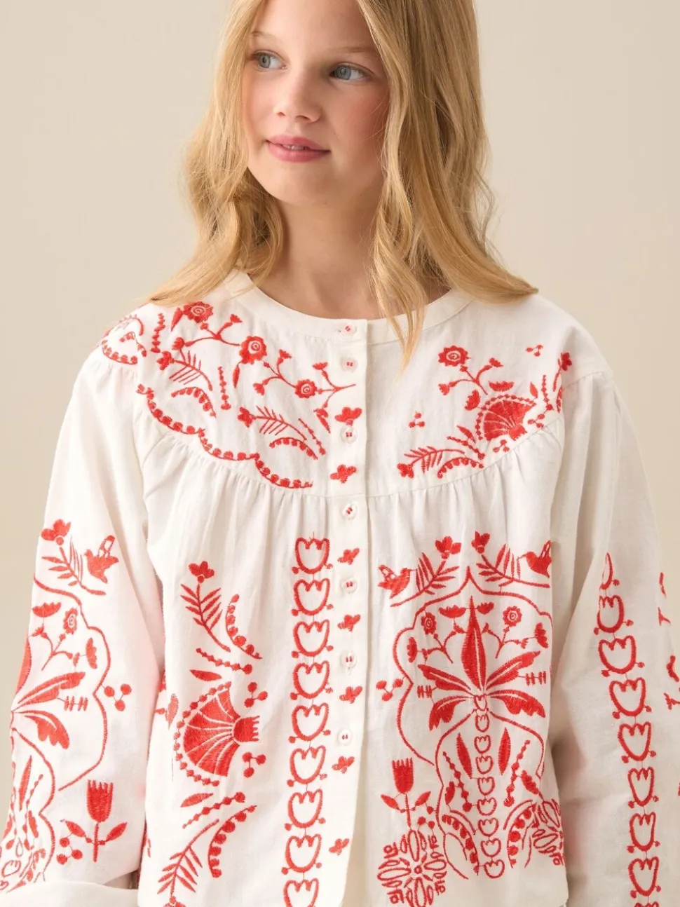 Angel & Rocket Pippa Embroidered Blouse