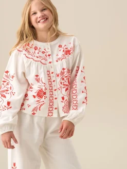 Angel & Rocket Pippa Embroidered Blouse