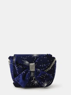 Angels By Accessorize Girls Starburst Velvet Bag
