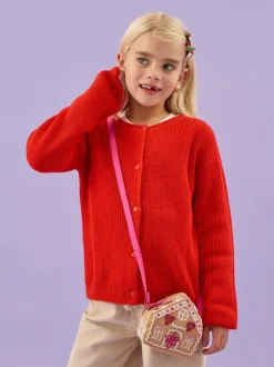 Angels By Accessorize Girls Embellished Gingerbread House Bag