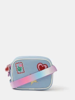 Angels By Accessorize Girls Embroidered Prairie Crossbody Bag