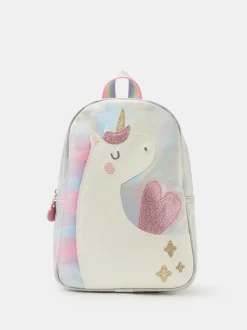 Angels By Accessorize Girls Iridescent Unicorn Backpack