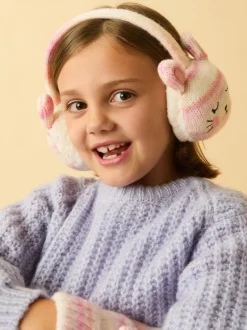 Angels By Accessorize Meisjes Bunny Gebreide Oorkappen