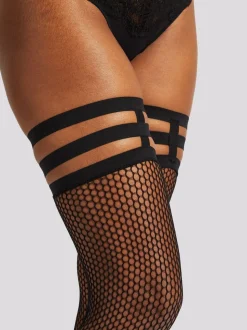 Ann Summers Leg Harness Fishnet Black Tights