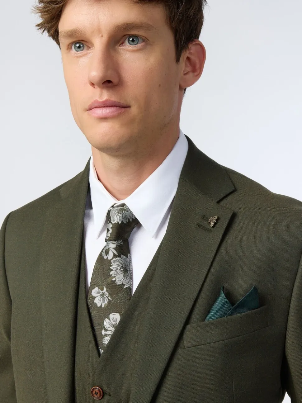 Antique Rogue Large Floral Tie
