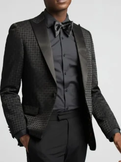 Antique Rogue Large Houndstooth Dress Wear Jacket