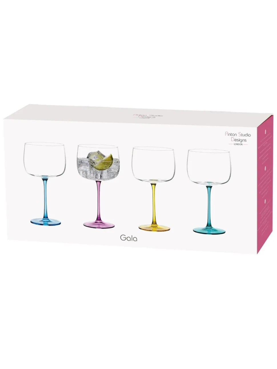 Anton Studio Designs - Set van 4 Gala ginglazen