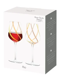 Anton Studio Designs Set van 2 Rio wijnglazen