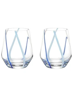 Anton Studio Designs Set of 2 Rio DOF Tumblers Azure