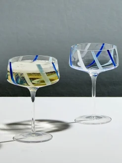 Anton Studio Designs set van 2 Rio champagnecoupes