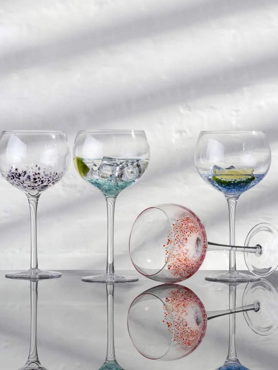 Anton Studio Designs Set van 4 Speckle Gin Glazen