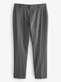 Antraciet - Aansluitend - Elasticated Waist Motionflex Stretch Smart Trousers