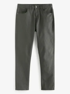 Antraciet - Enkele - Slim fit klassieke stretchy jeans