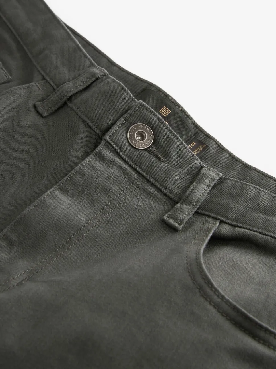 Antraciet - Enkele - Slim fit klassieke stretchy jeans