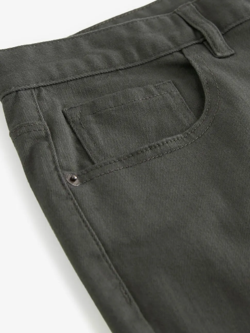 Antraciet - Enkele - Slim fit klassieke stretchy jeans