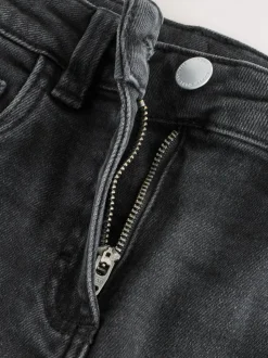 Antraciet - Flare jeans (3-16 jr)